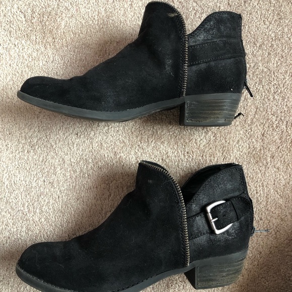 Black ankle boots - Picture 2 of 5